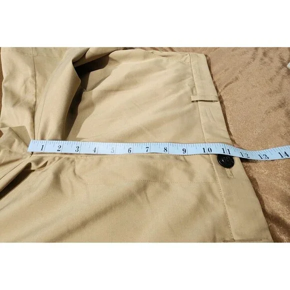 MSX Shorts Size 42 Khaki Premium Chino Quick Dry Uv Protection Stretch - Picture 7 of 13